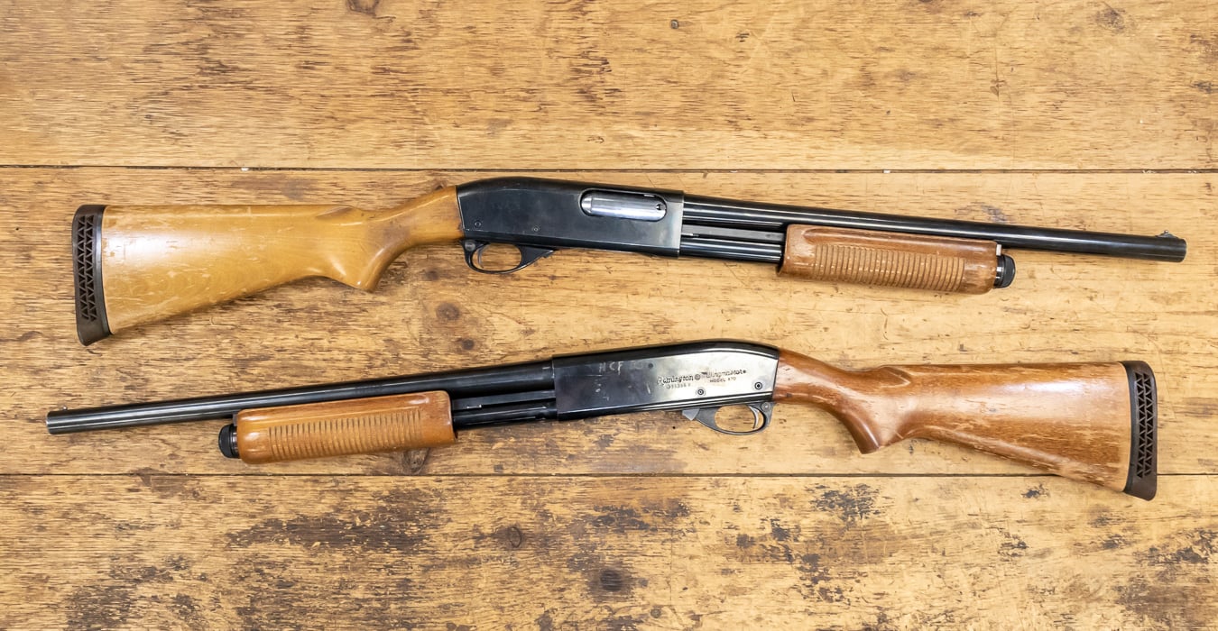 REMINGTON 870 Wingmaster 12 Gauge Police Trade-in Shotguns